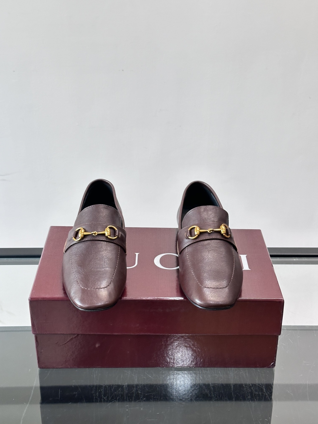 Gucci Horsebit Leather Loafers