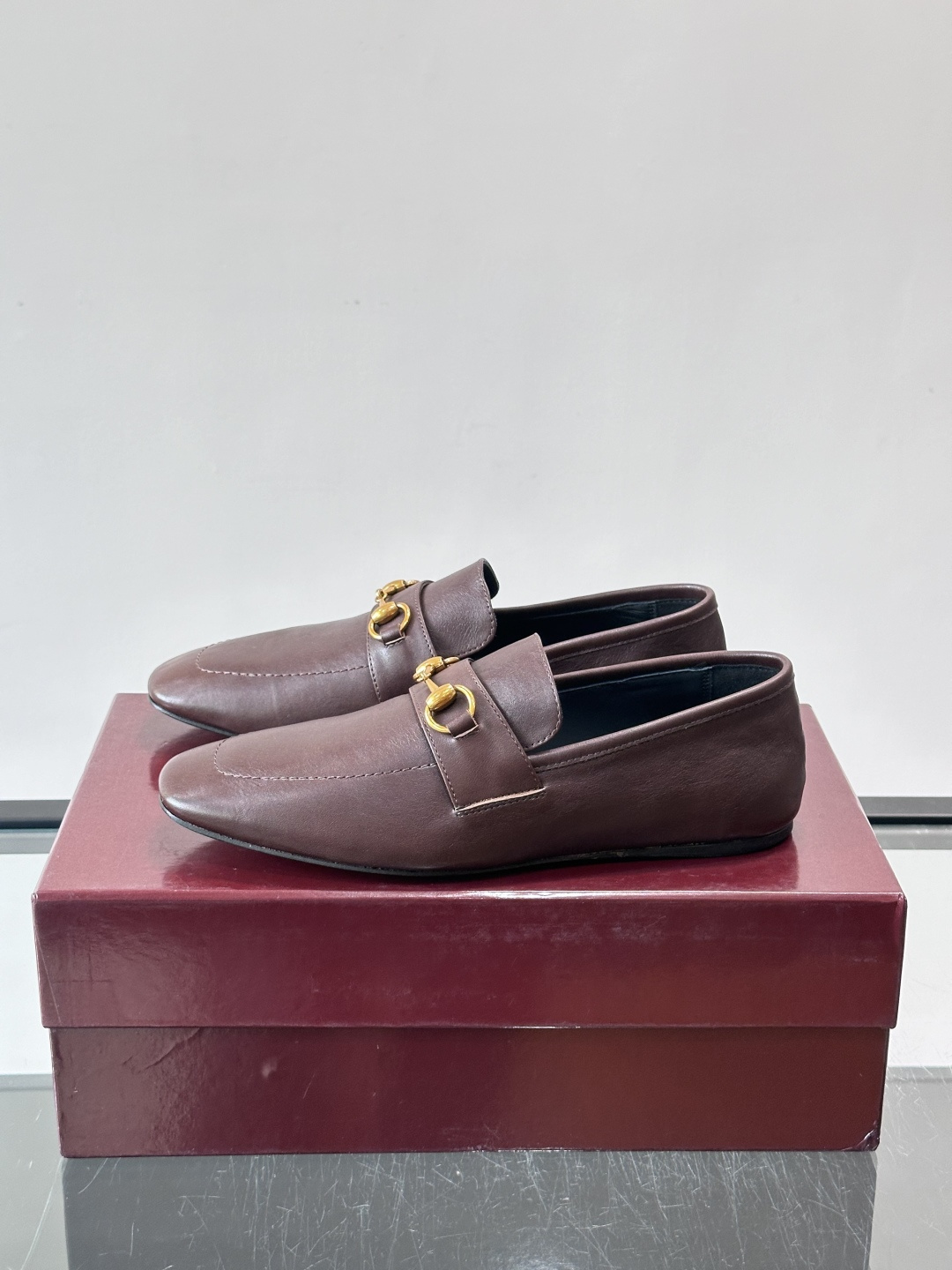 Gucci Horsebit Leather Loafers