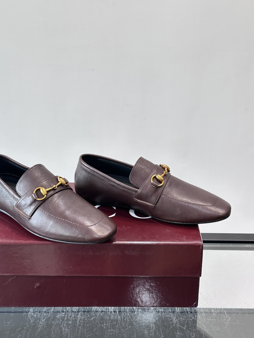 Gucci Horsebit Leather Loafers