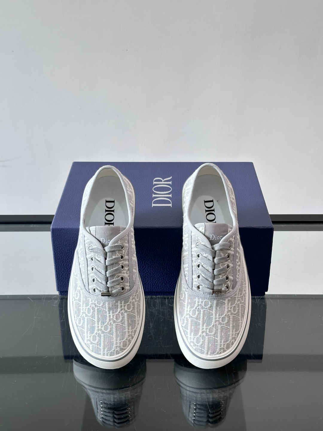 Dior Oblique Lace-Up Sneakers