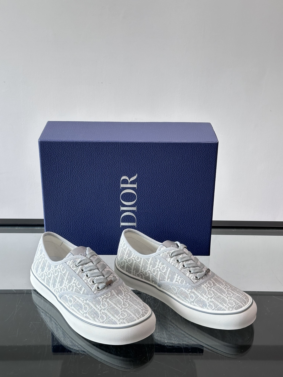 Dior Oblique Lace-Up Sneakers