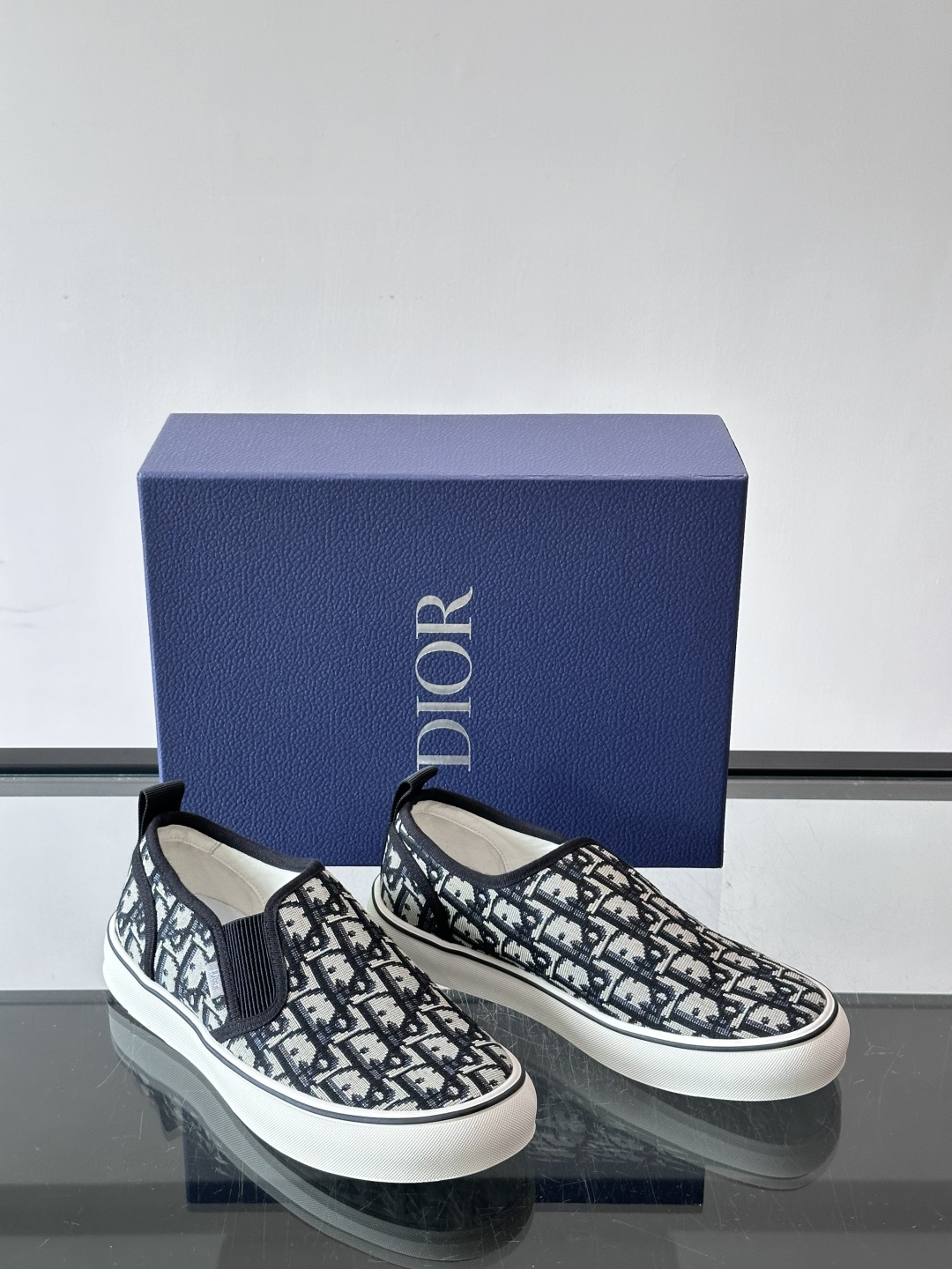 Dior Oblique Slip-On Sneakers