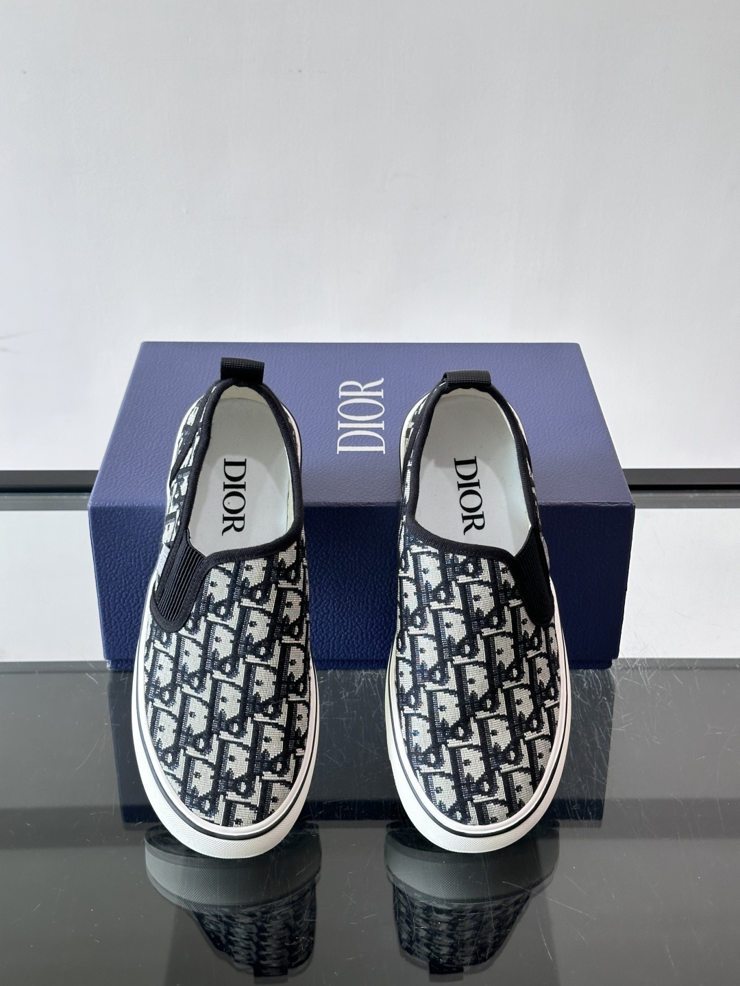 Dior Oblique Slip-On Sneakers