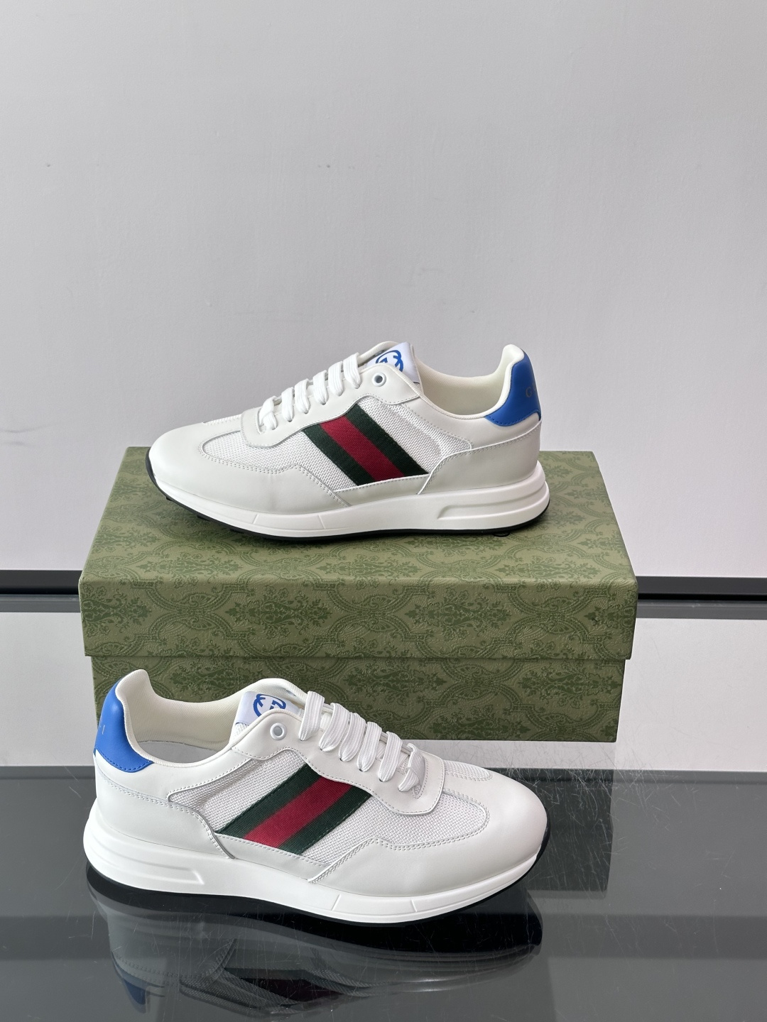 Gucci Web Stripe Sneakers