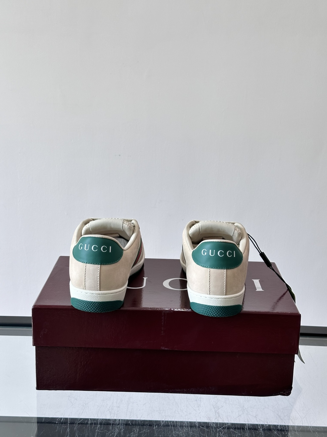 Gucci Web Stripe Skate Sneakers