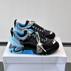 Off-White × Nike Air Max 90 情侣👫联名运动鞋,网面鞋身搭配撞色箭头绑带系统,透明蓝色 Off-White × Nike Air Max 90 情侣👫联名运动鞋,网面鞋身搭配撞色箭头绑带系统,透明蓝色