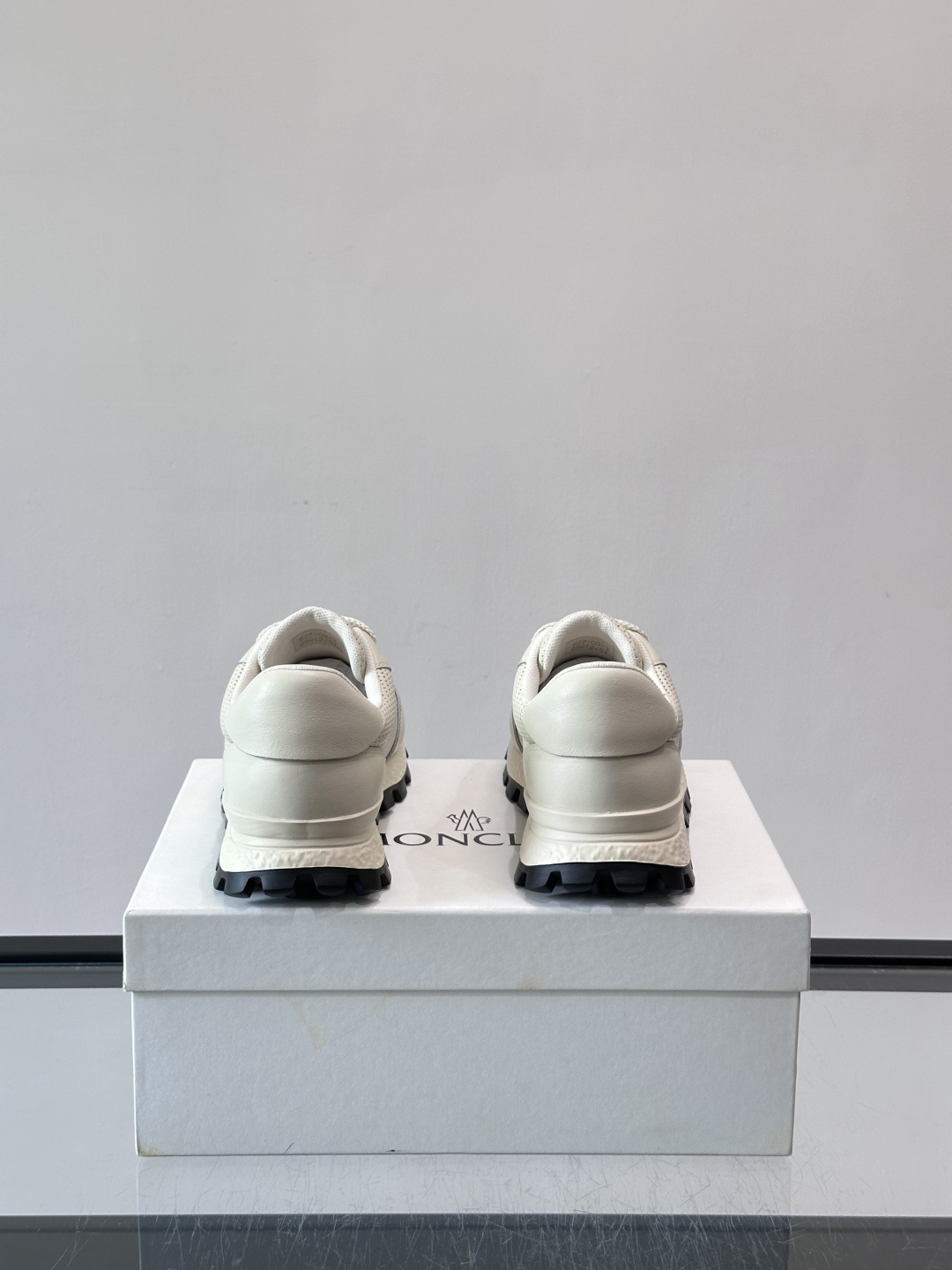 Moncler Off White Mesh Sneakers