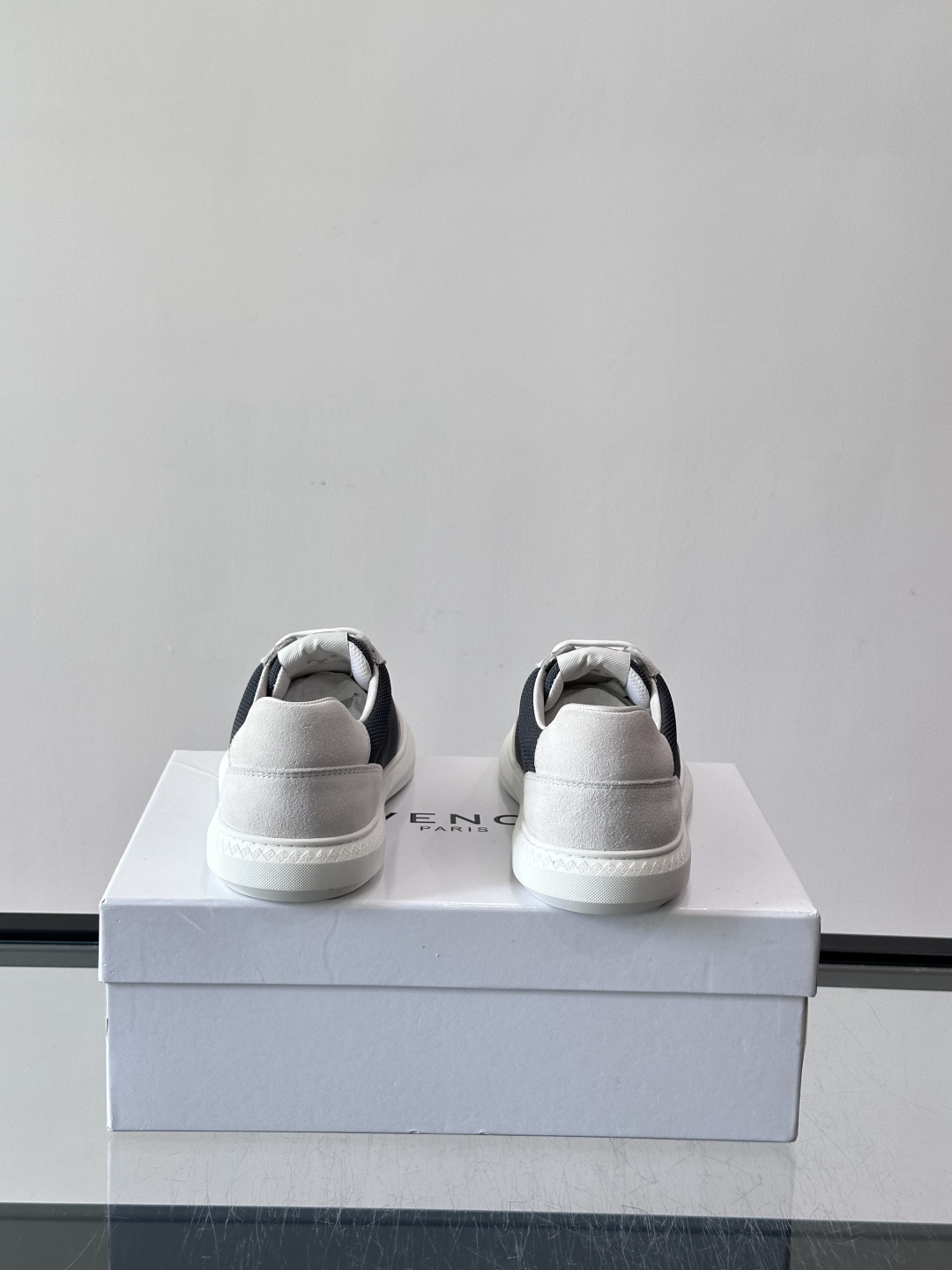 Givenchy 4G Logo Canvas & Suede Low Top Sneakers