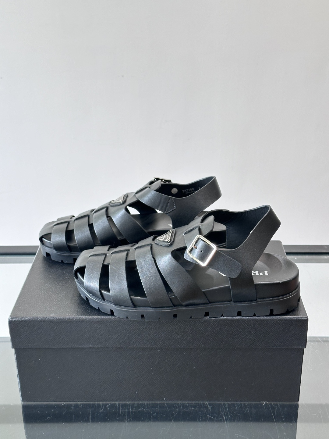 Prada Fisherman Sandals