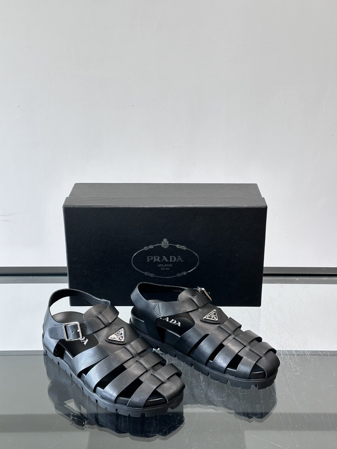 Prada Fisherman Sandals