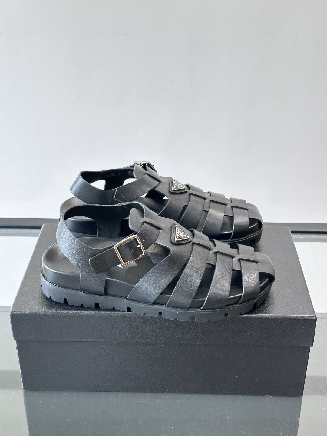 Prada Fisherman Sandals