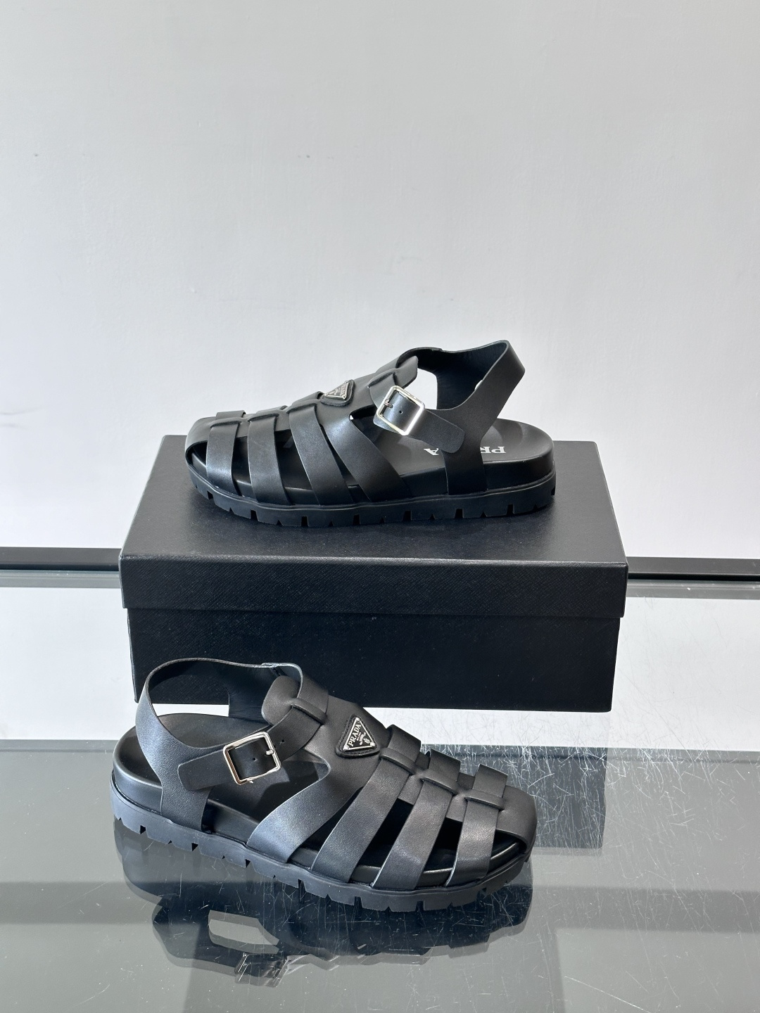 Prada Fisherman Sandals