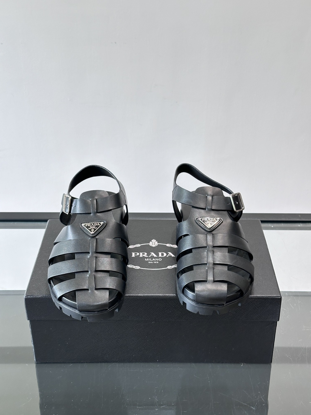 Prada Fisherman Sandals
