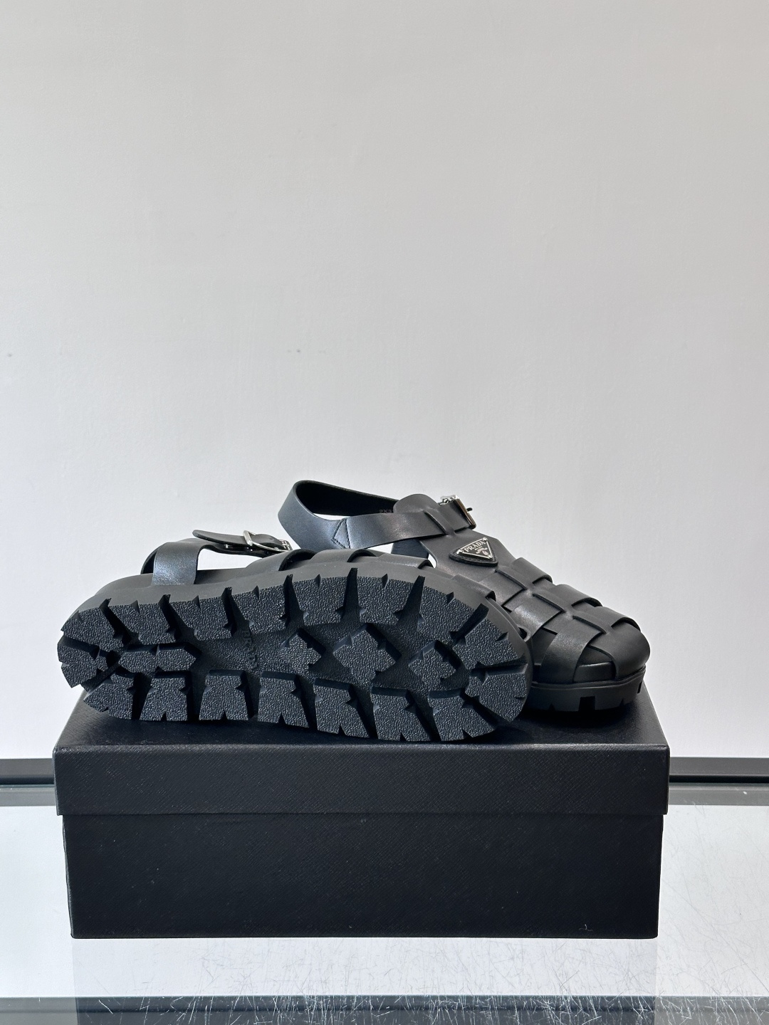 Prada Fisherman Sandals
