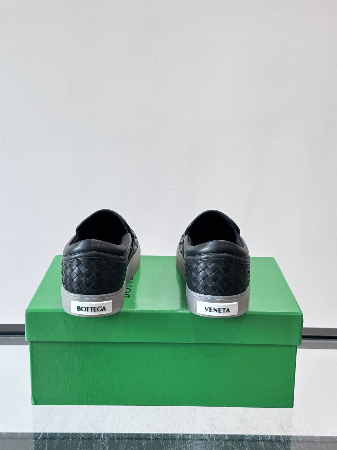 Bottega Veneta Intrecciato Woven Slip-On Sneakers