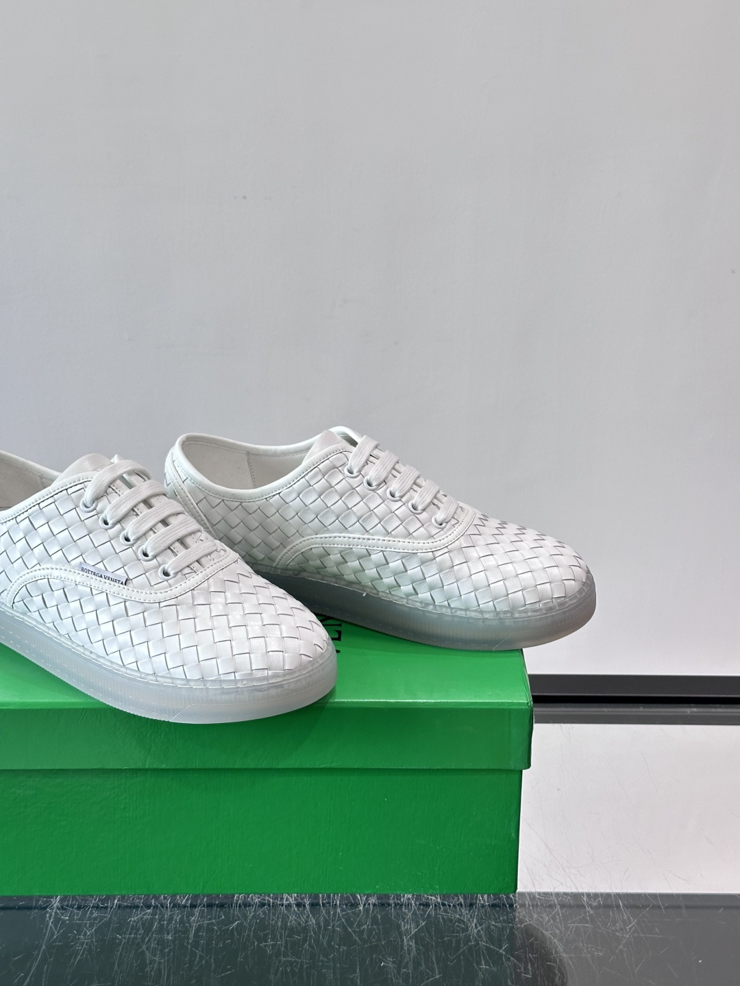 Bottega Veneta Intrecciato Woven Slip-On Sneakers