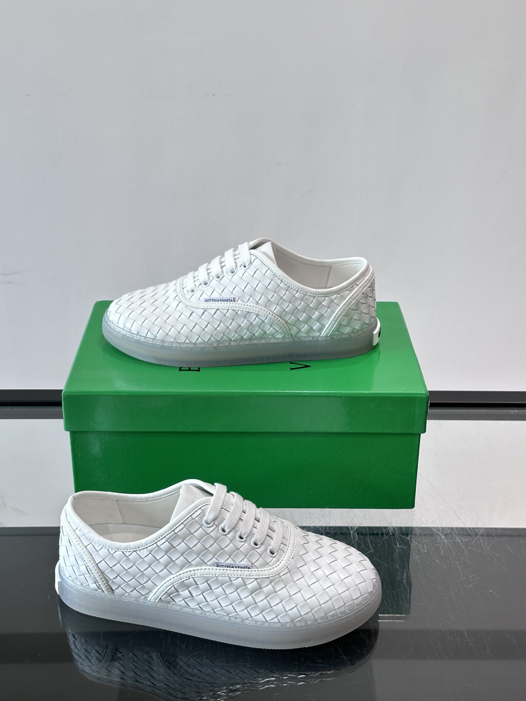 Bottega Veneta Intrecciato Woven Slip-On Sneakers