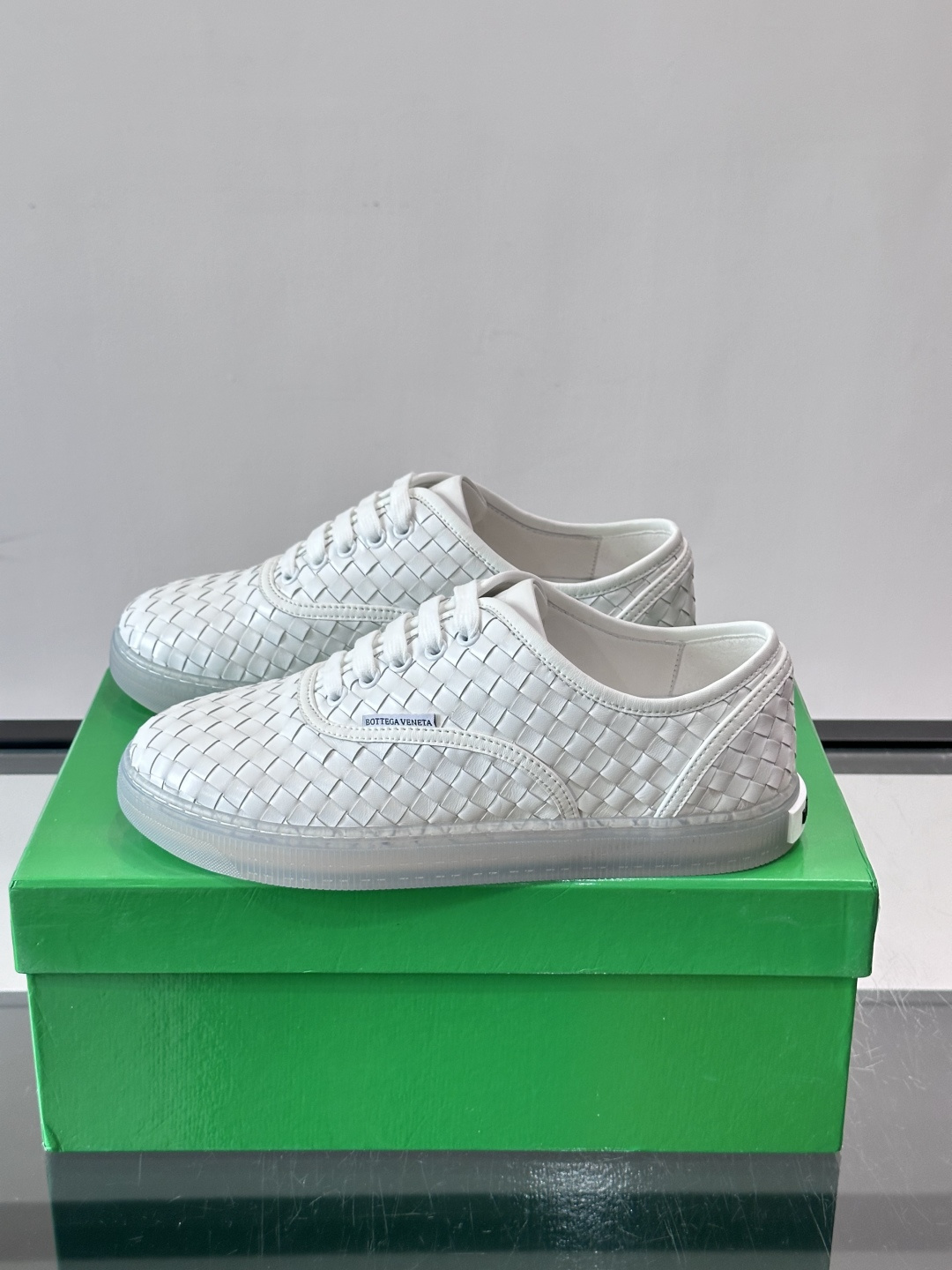 Bottega Veneta Intrecciato Woven Slip-On Sneakers