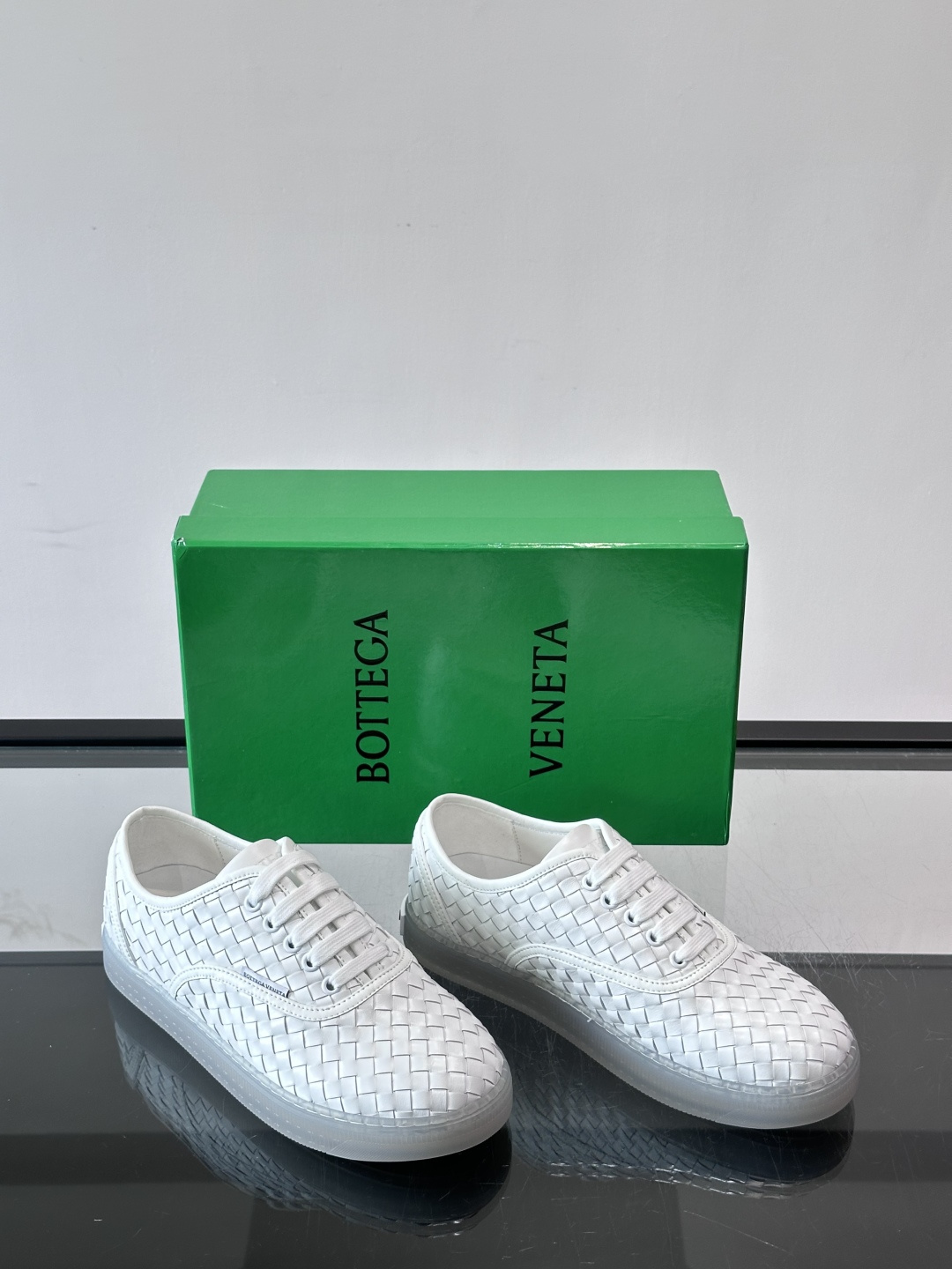 Bottega Veneta Intrecciato Woven Slip-On Sneakers