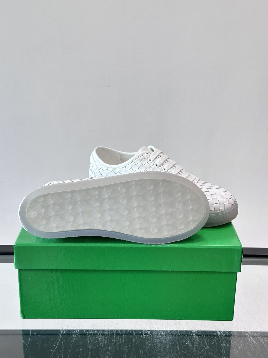Bottega Veneta Intrecciato Woven Slip-On Sneakers