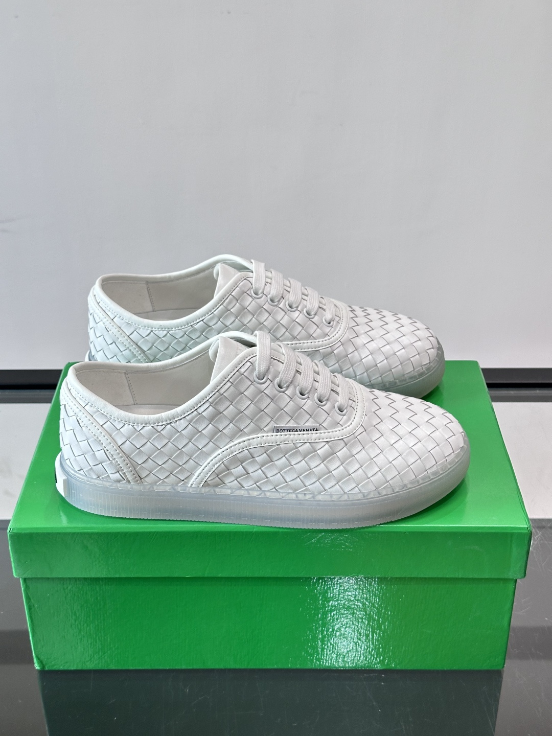 Bottega Veneta Intrecciato Woven Slip-On Sneakers