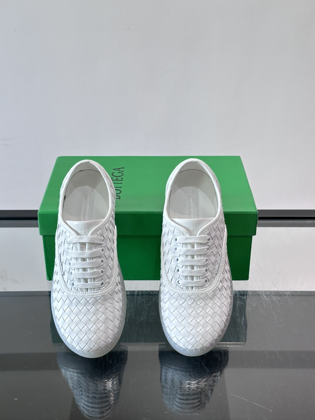 Bottega Veneta Intrecciato Woven Slip-On Sneakers