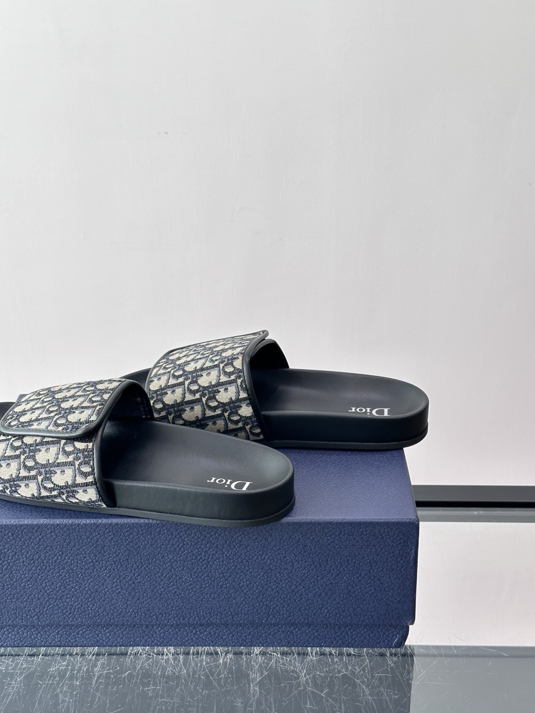 Dior Oblique Jacquard Slide Sandals
