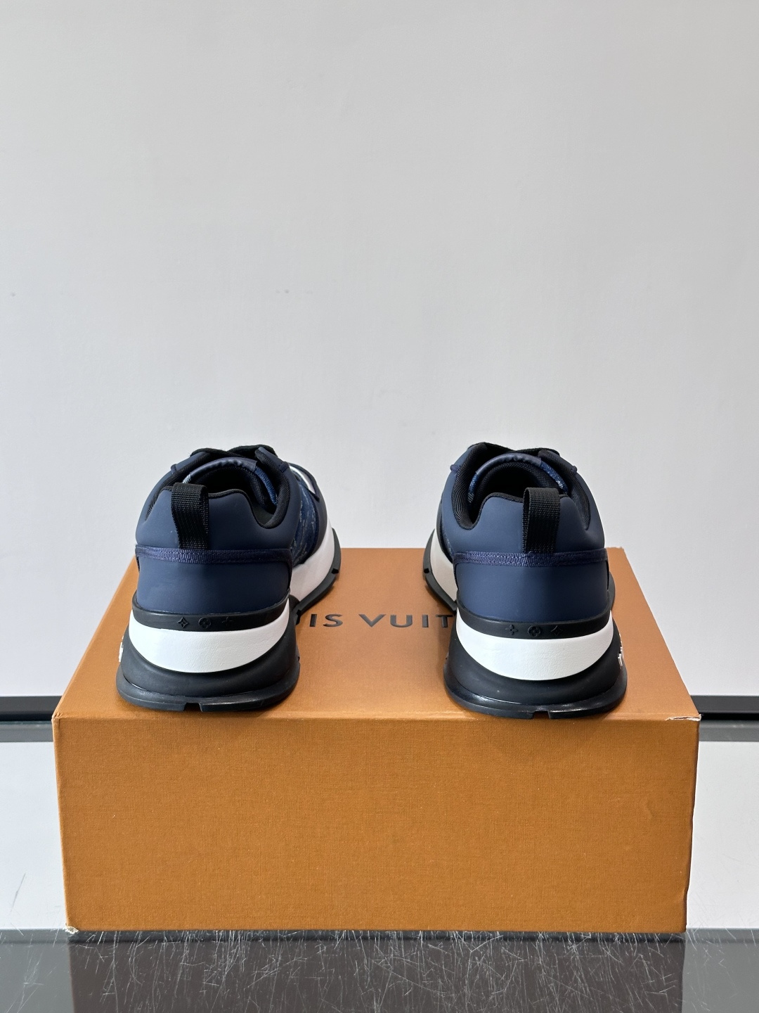 LV  Mesh Panel Platform Sneakers