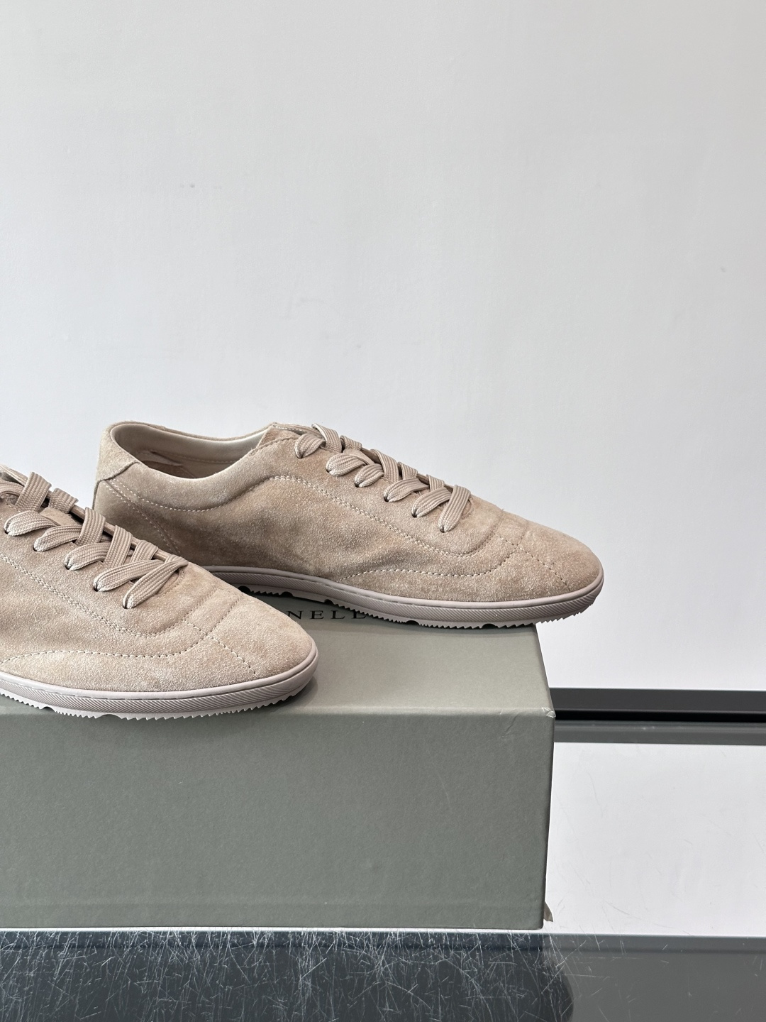 Brunello Cucinelli Pebbled Leather Sneakers