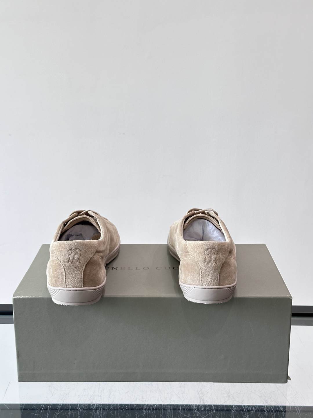 Brunello Cucinelli Pebbled Leather Sneakers