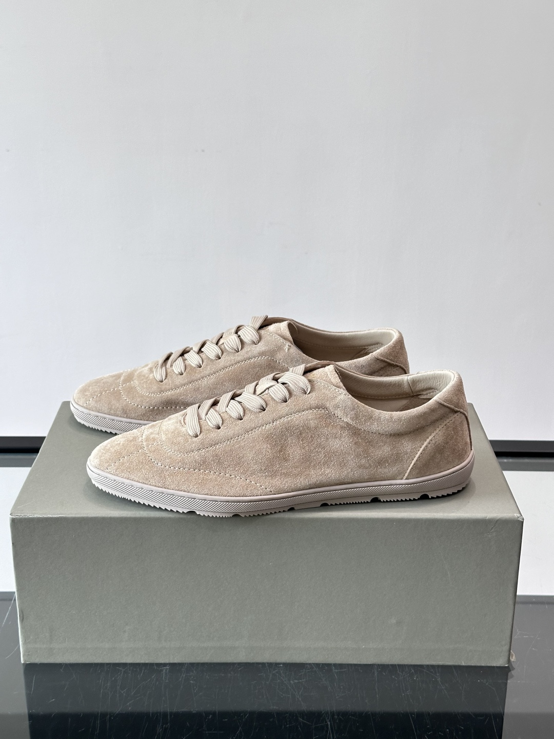 Brunello Cucinelli Pebbled Leather Sneakers