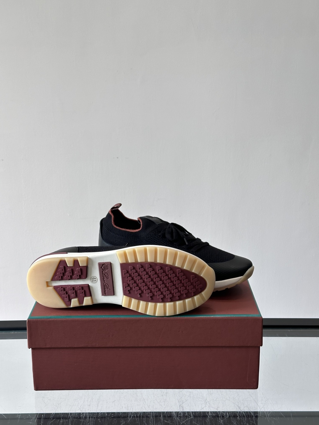 Loro Piana 360 Flexy Walk Knit Casual Sneakers