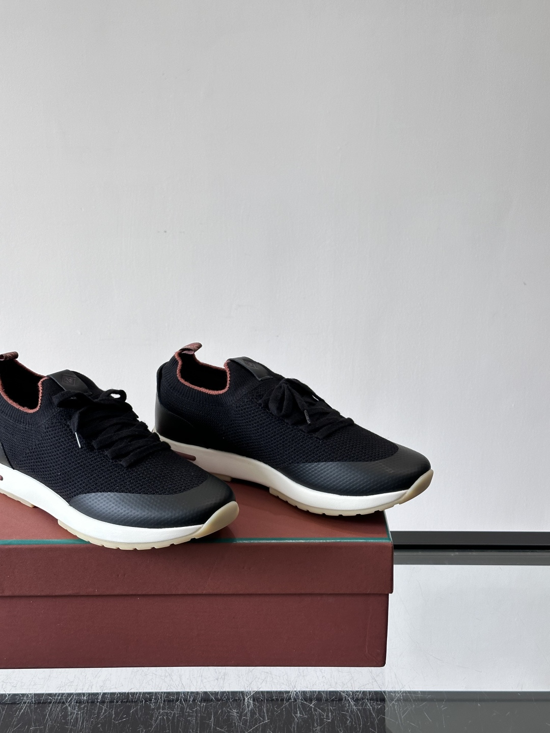Loro Piana 360 Flexy Walk Knit Casual Sneakers
