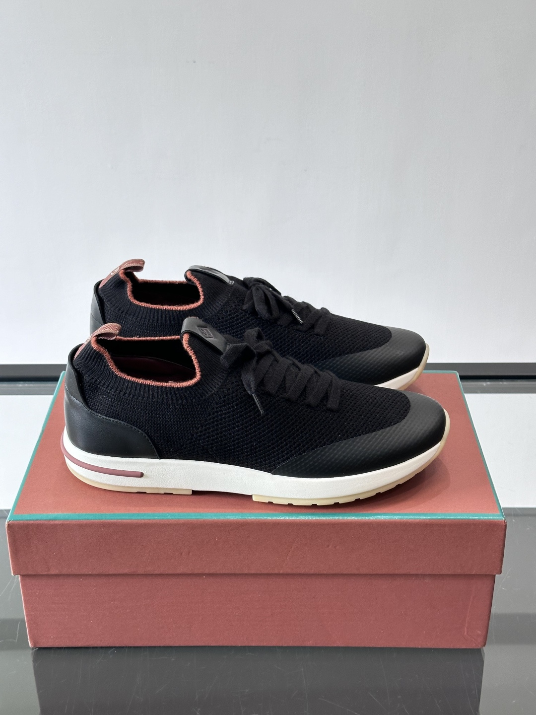 Loro Piana 360 Flexy Walk Knit Casual Sneakers