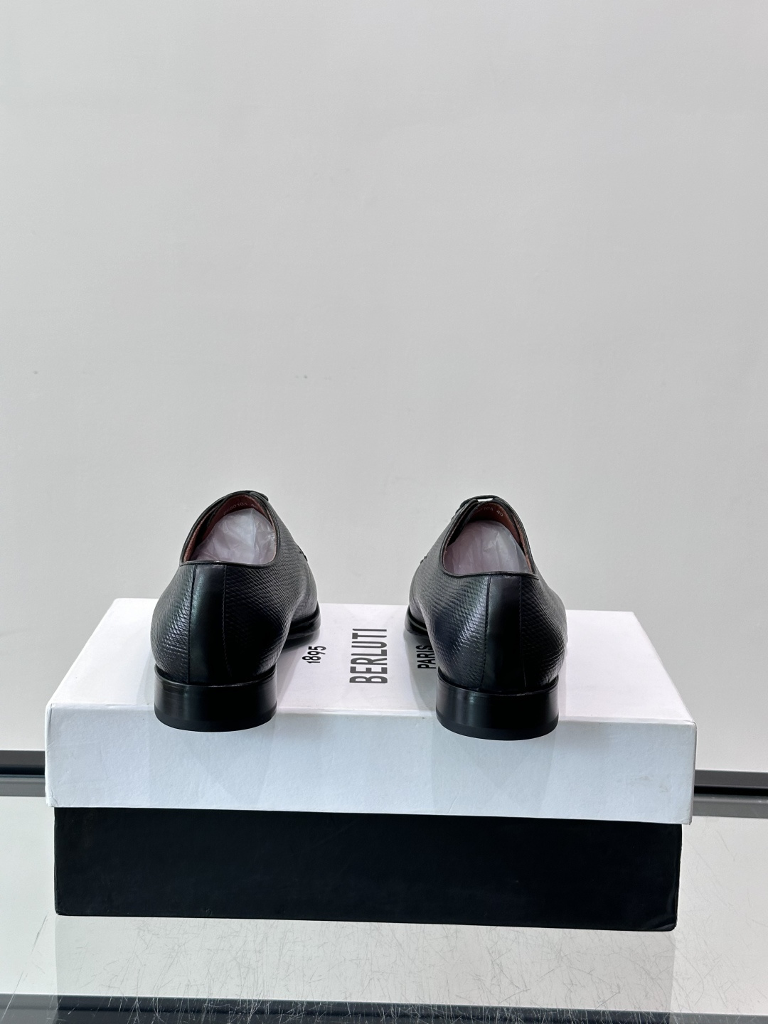 Berluti Scritto Leather Oxford Dress Shoes