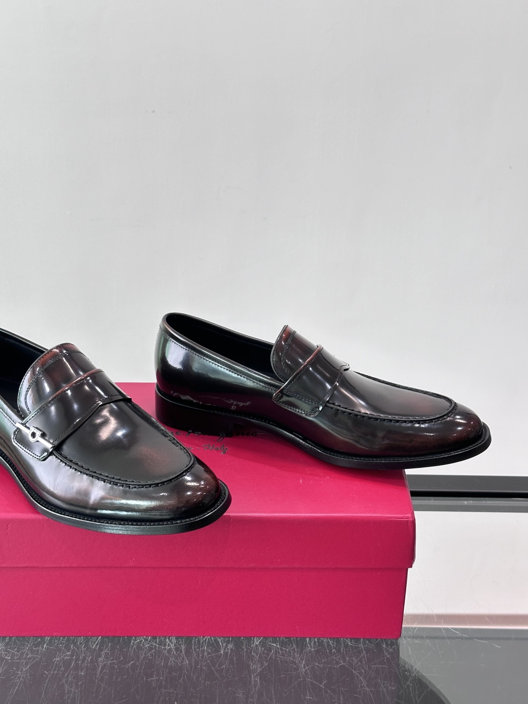 Salvatore Ferragamo Gancini Bit Loafers