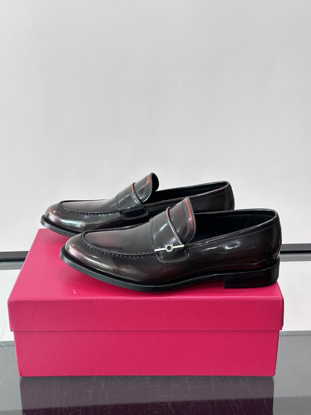 Salvatore Ferragamo Gancini Bit Loafers