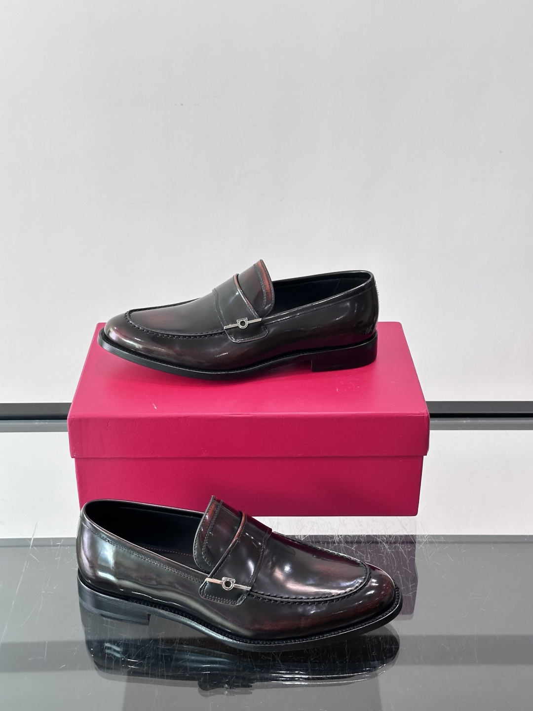 Salvatore Ferragamo Gancini Bit Loafers
