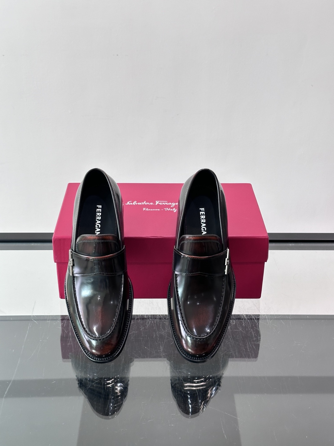 Salvatore Ferragamo Gancini Bit Loafers
