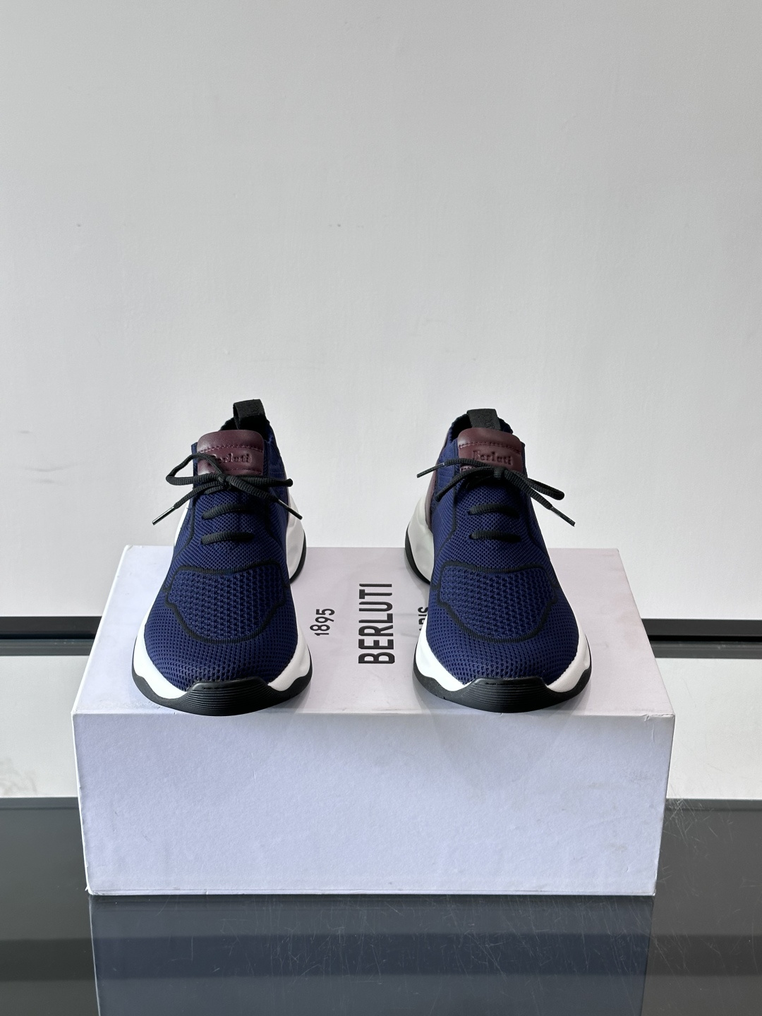 Berluti Knit Mesh Casual Running Shoes
