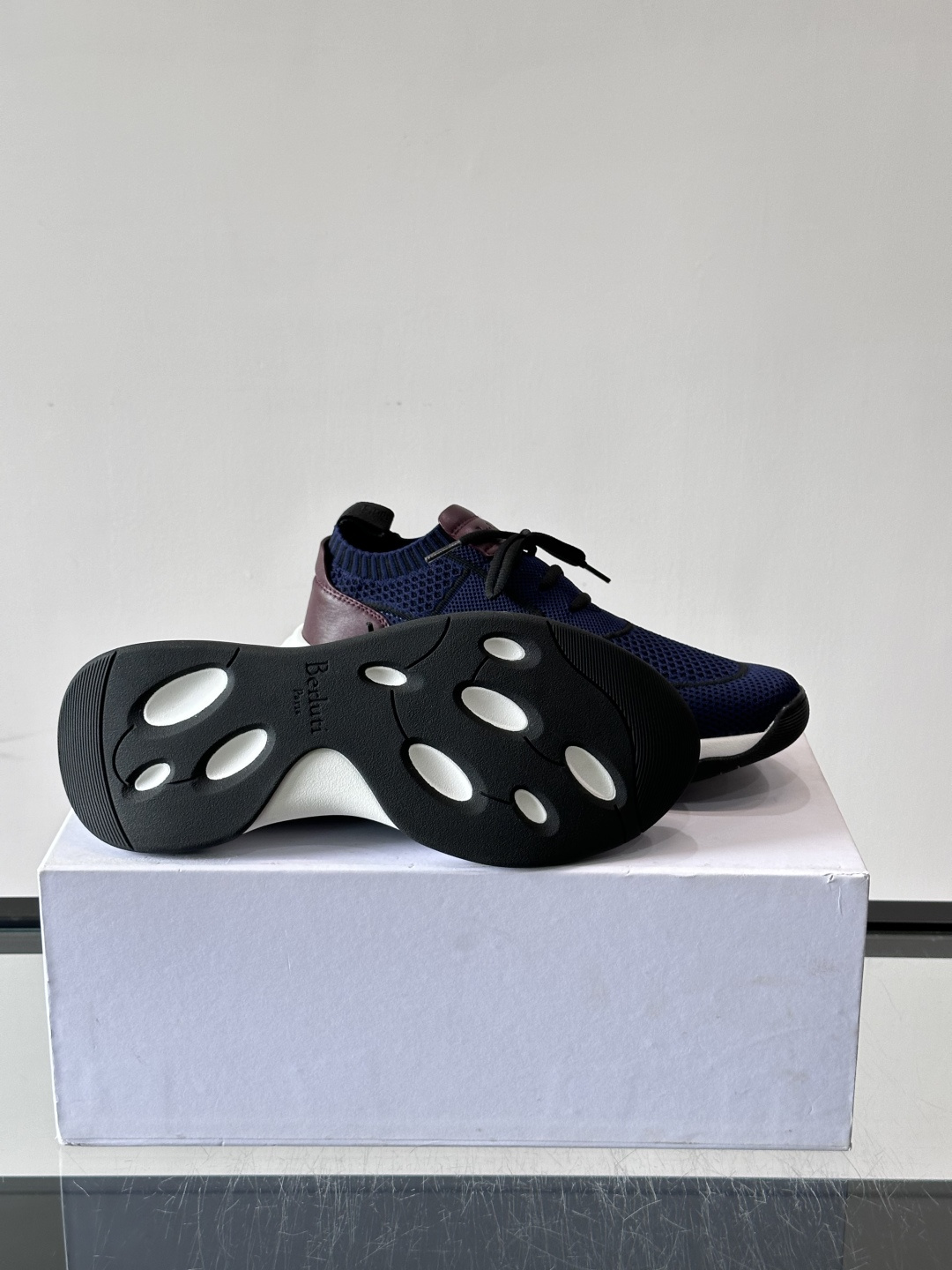 Berluti Knit Mesh Casual Running Shoes