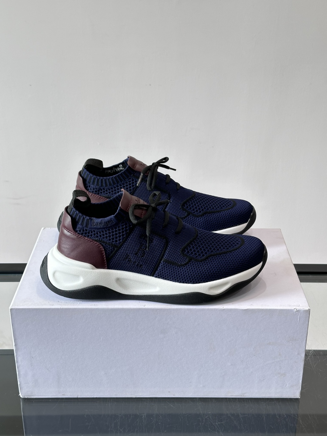 Berluti Knit Mesh Casual Running Shoes
