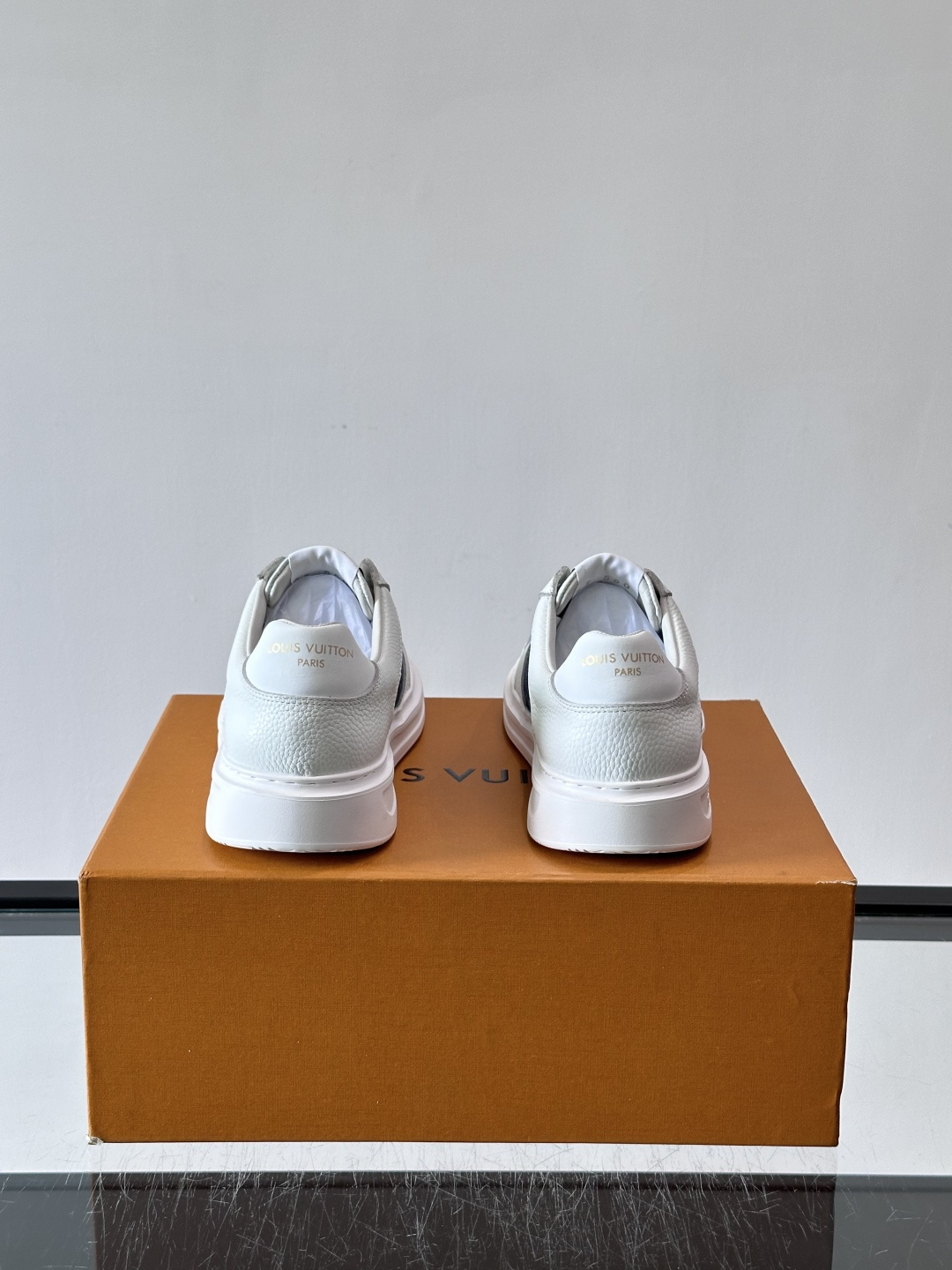 LV Denim Monogram Casual Sneakers