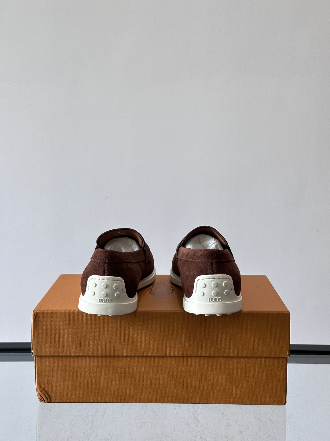 Tod's Coffee Suede Casual Loafers