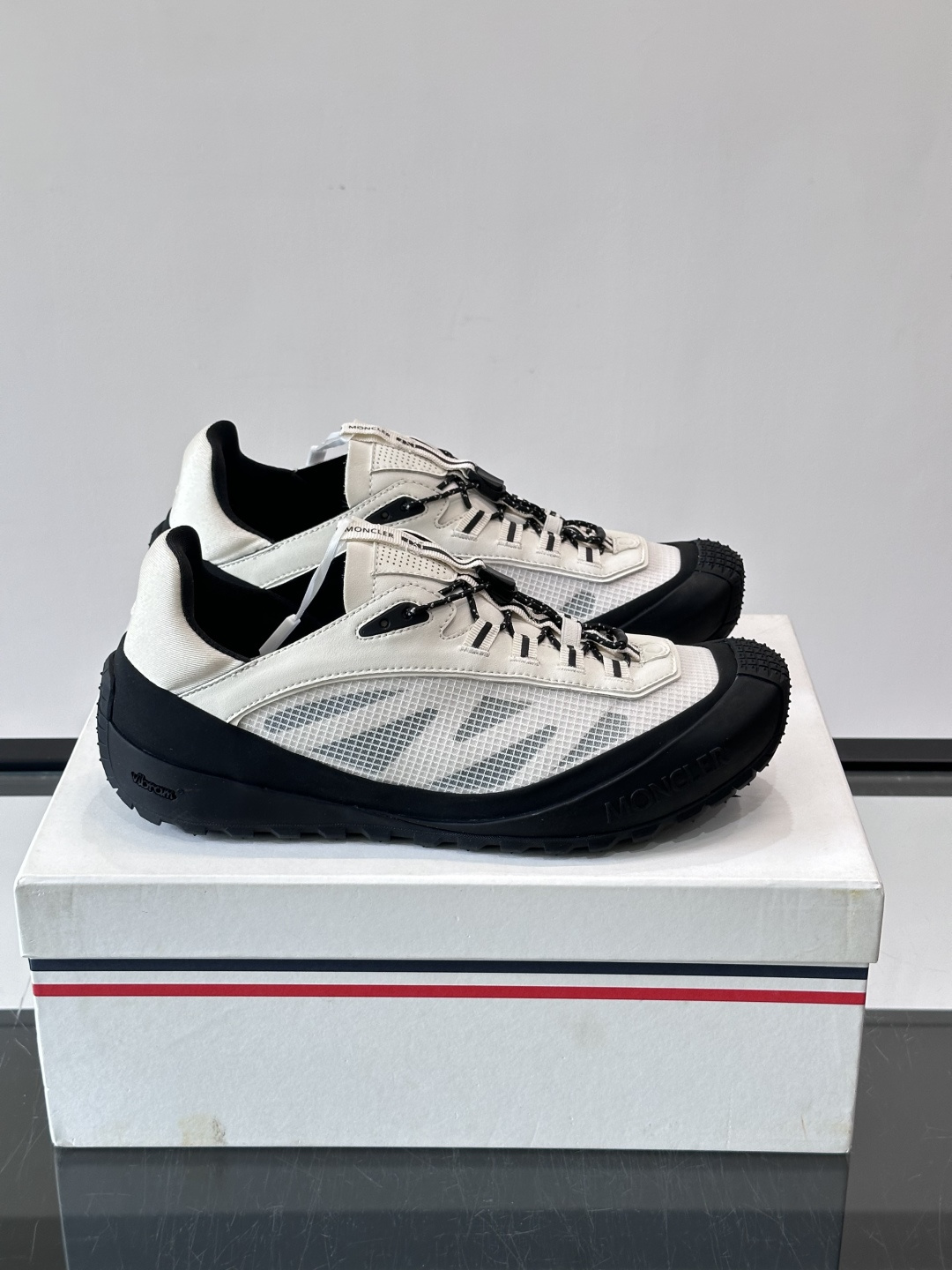 Moncler Mesh Breathable Outdoor Trail Sneakers
