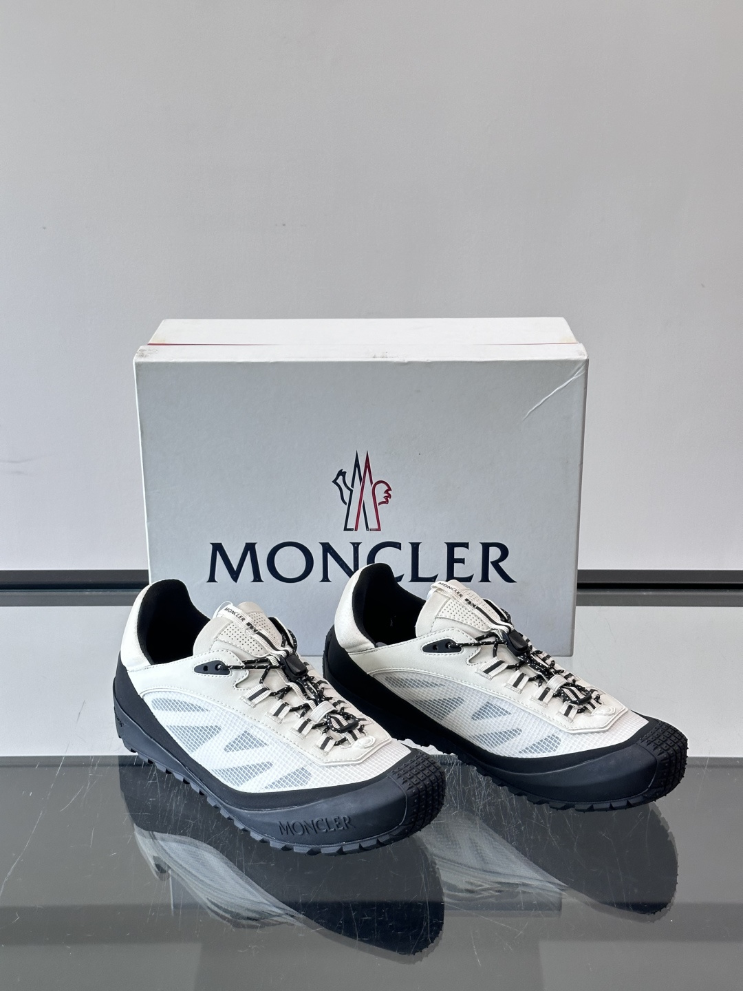 Moncler Mesh Breathable Outdoor Trail Sneakers