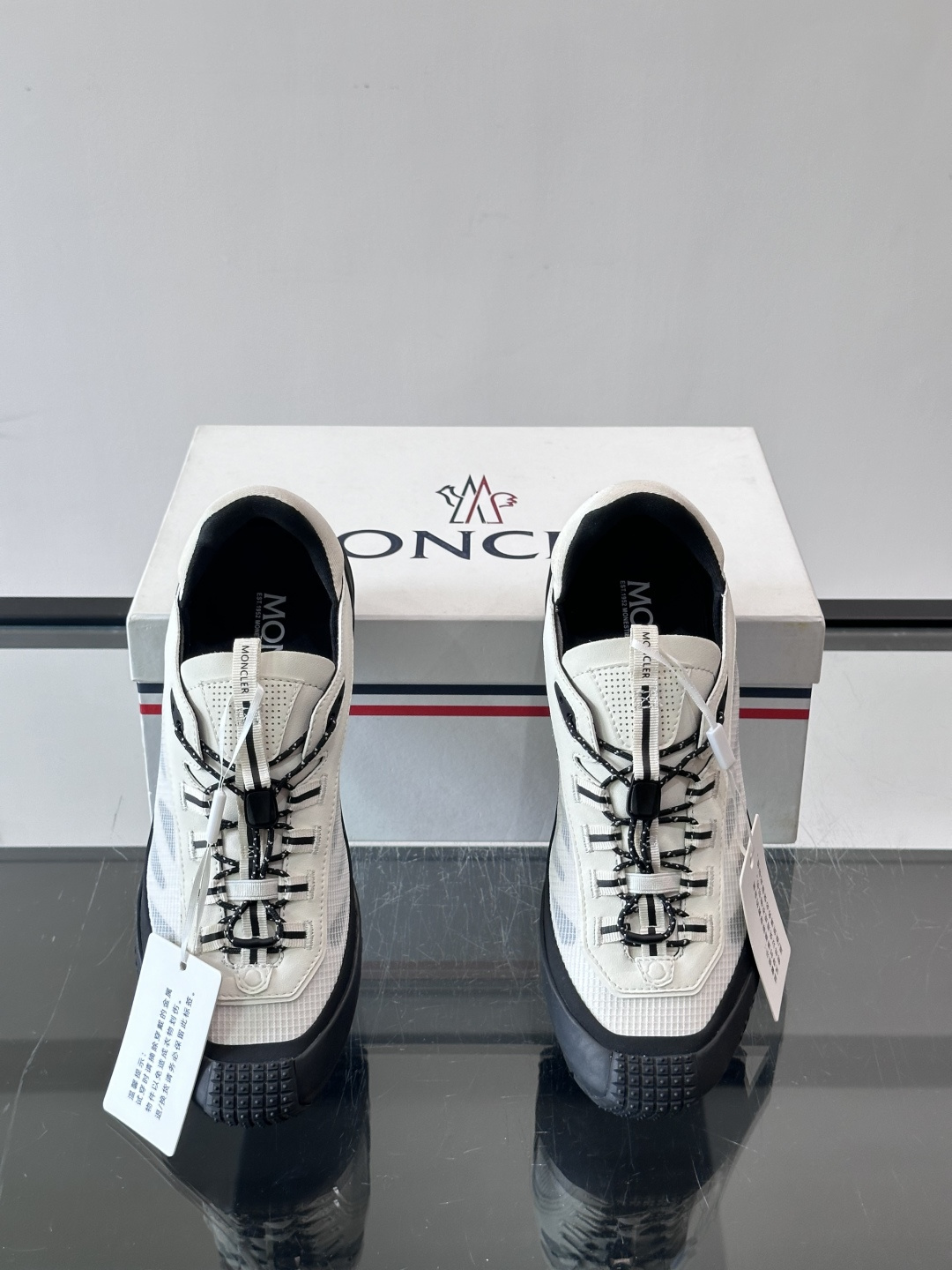 Moncler Mesh Breathable Outdoor Trail Sneakers