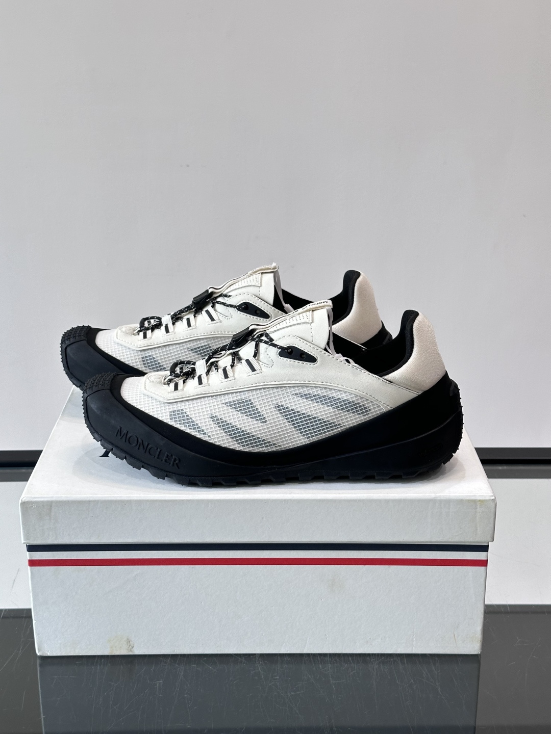 Moncler Mesh Breathable Outdoor Trail Sneakers