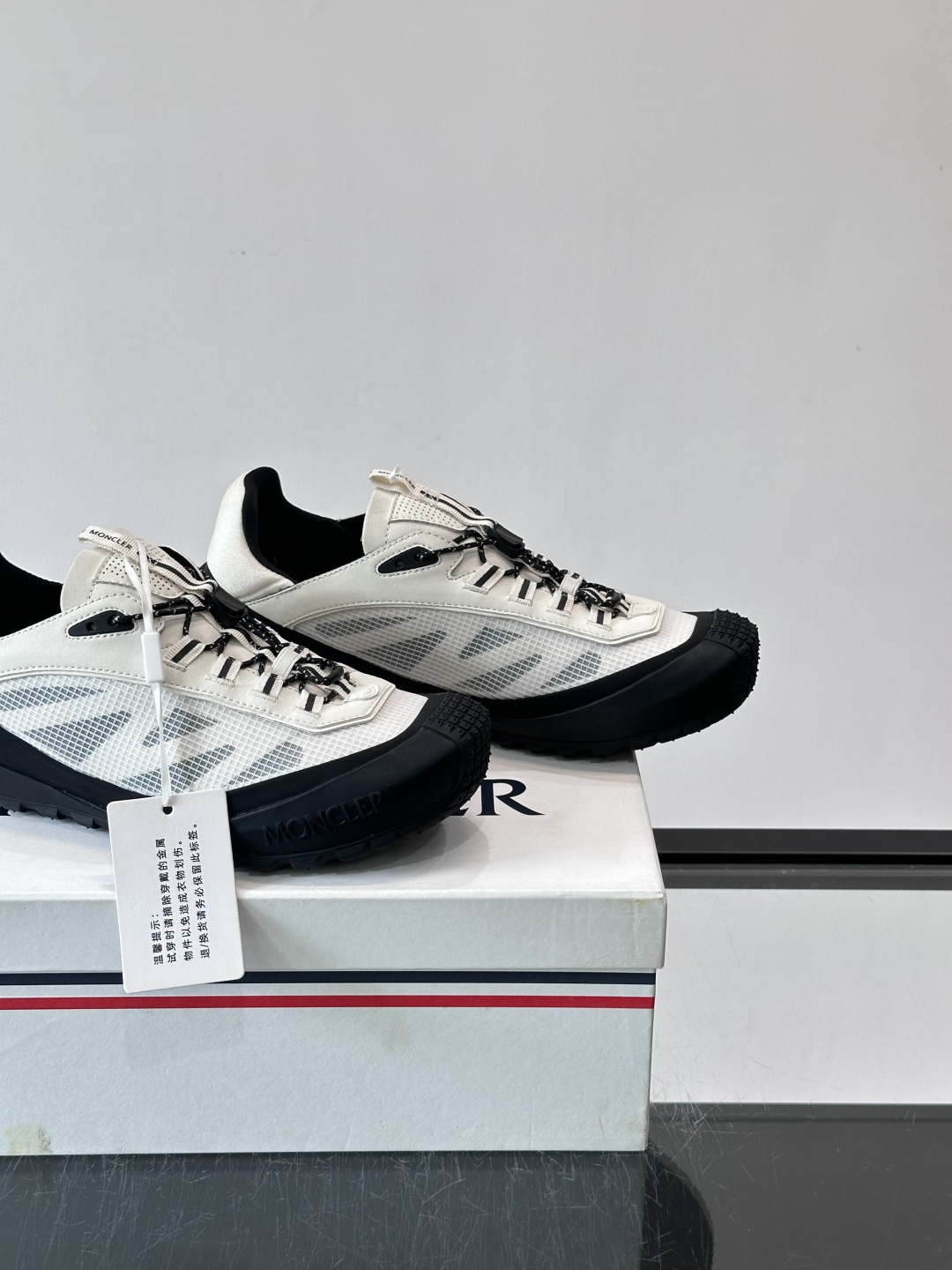 Moncler Mesh Breathable Outdoor Trail Sneakers