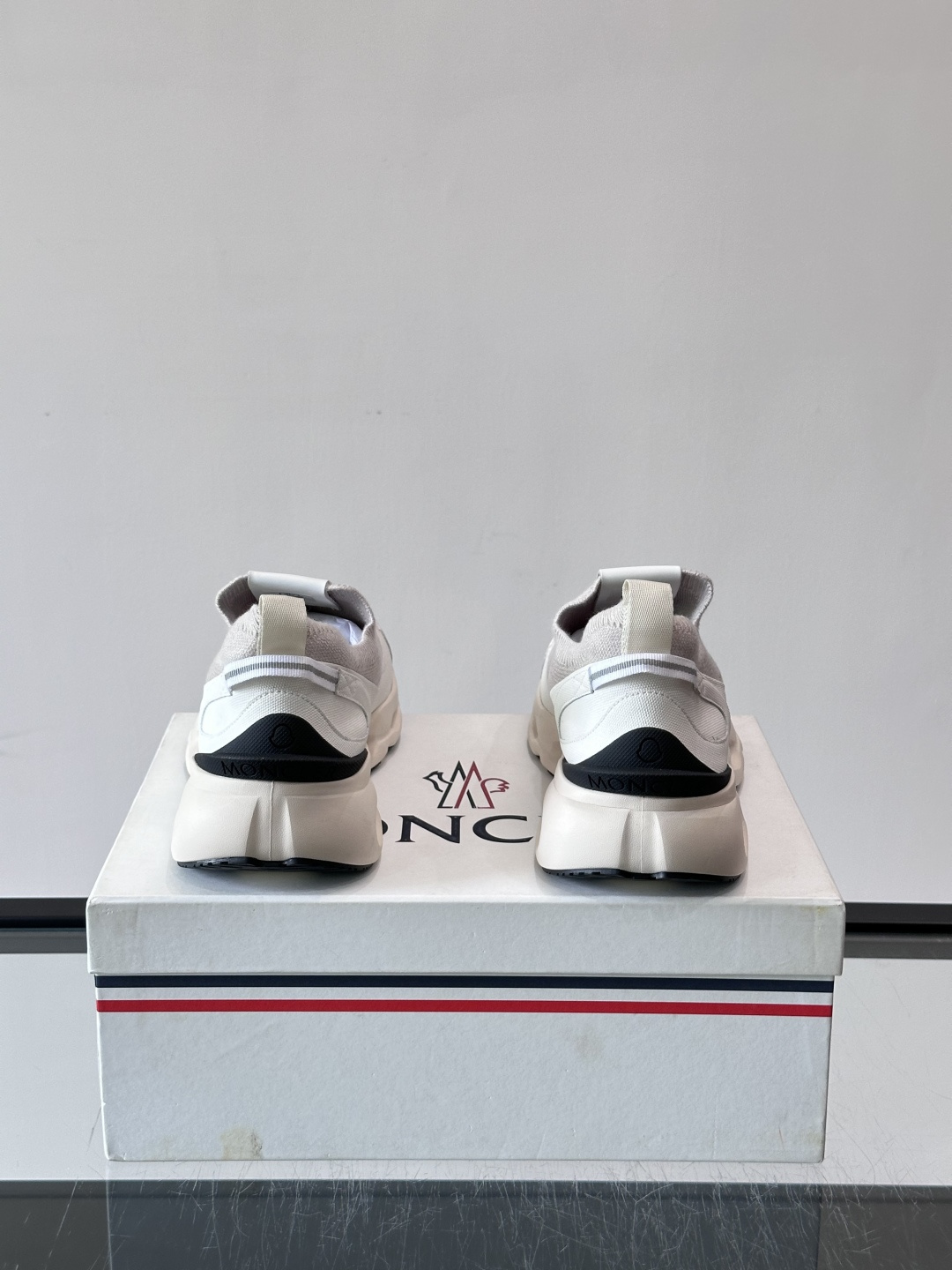 Moncler Breathable Platform Casual Sneakers